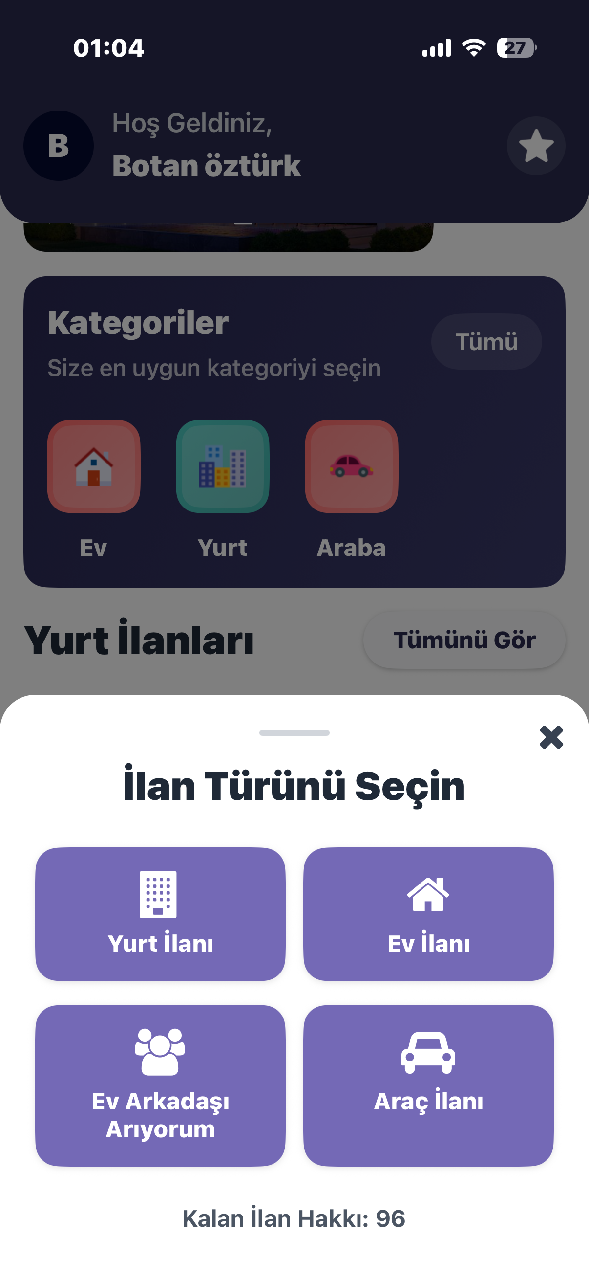 Just Kıbrıs ekran 2